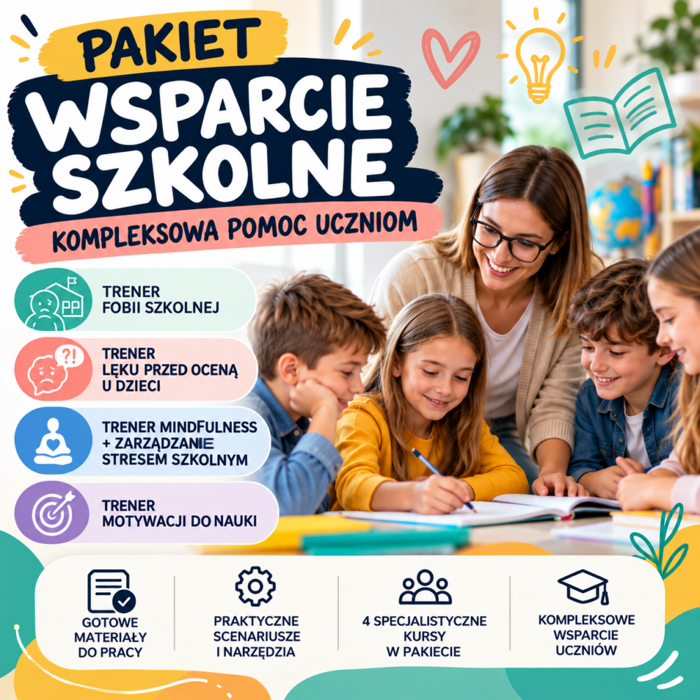 PAKIET WSPARCIE SZKOLNE – KOMPLEKSOWA POMOC UCZNIOM
